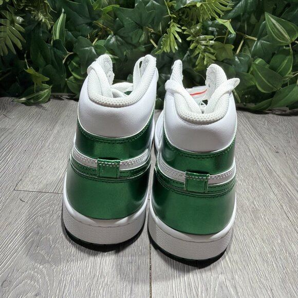 Nike Air Jordan 1 High G Pine Green Metallic White Mens Size 10 Golf Shoes New main image 8
